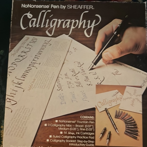 Vintage Sheaffer NoNonsense Calligraphy Kit - Picture 11 of 14